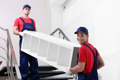 Local man with van service helping with a move in Finchley