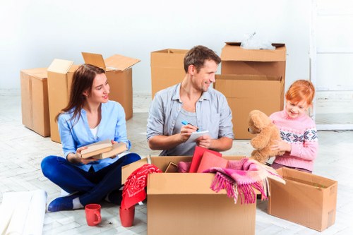 Finchley office removals for desks, cabinets, and IT equipment