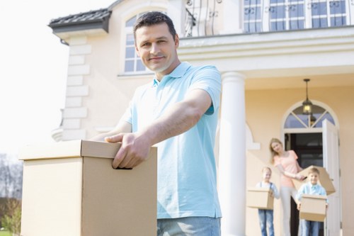 Local Finchley removals team planning a house move