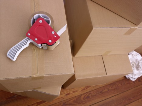 Commercial removals for an office move in Finchley