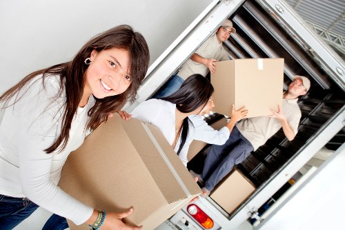 Checklist and moving supplies for a house move in Finchley
