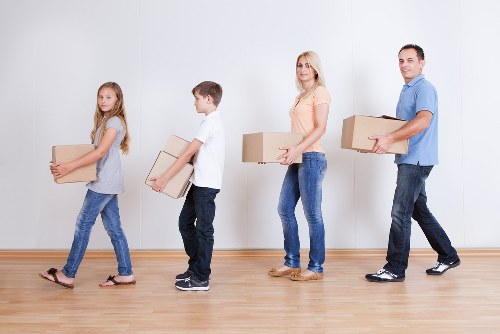 Local moving team providing packing support for Finchley customers