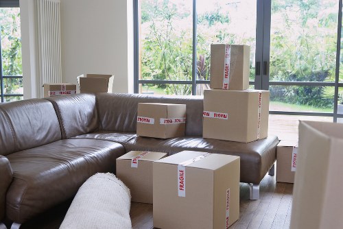 Commercial removals support for a Finchley business