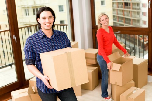 Removal van covering Finchley and nearby North London areas